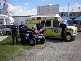Ambulance et 4 roues