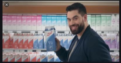 porte parole le lait
